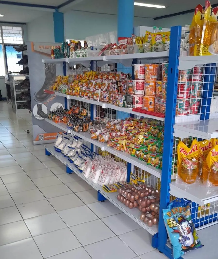 Rak Produk Kanan Tokita